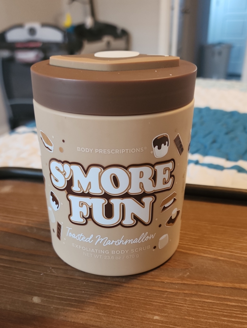 NWT Body Prescriptions S'more Fun Toasted Marshmallow Body Scrub